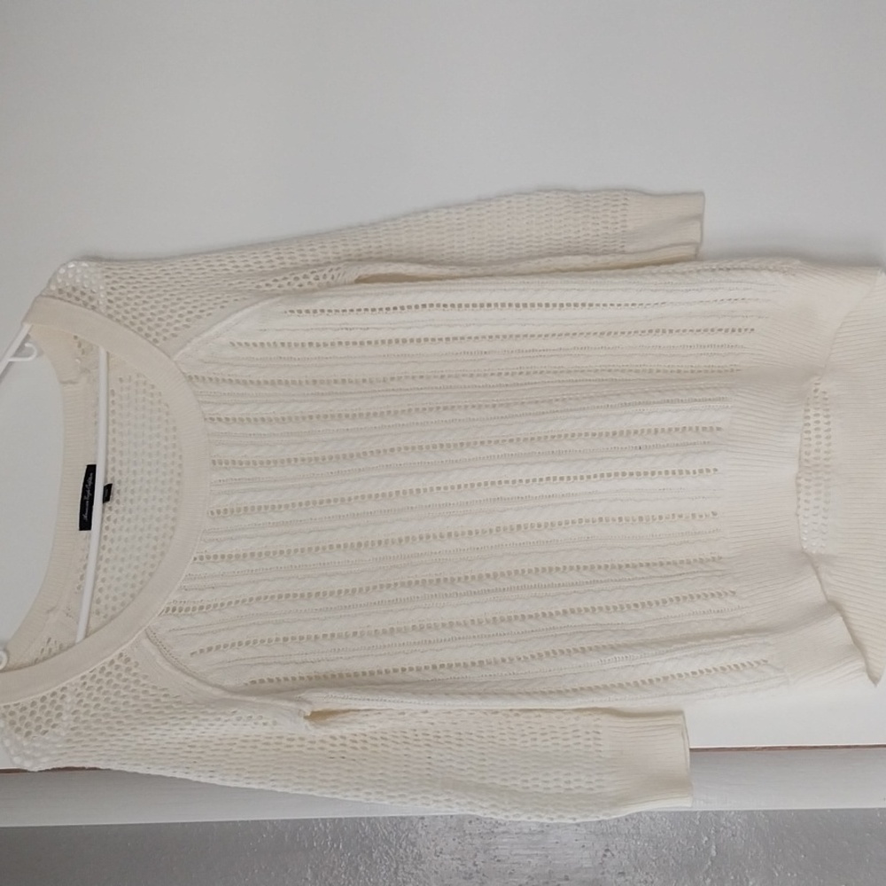 Women's American Eagle Open Knit Sweater XS